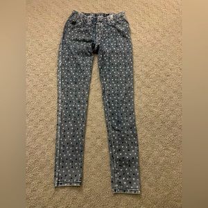 Heart Pattern Jeggings